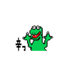ぎんしゃくれのドット絵スタンプ（個別スタンプ：32）
