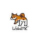 ぎんしゃくれのドット絵スタンプ（個別スタンプ：34）