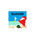 ぎんしゃくれのドット絵スタンプ（個別スタンプ：38）