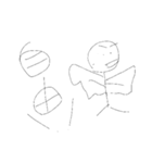 字でわかるテンション（個別スタンプ：22）