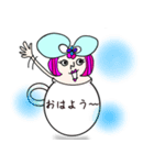かっぷINじょし・お直しご（個別スタンプ：14）