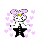 女子の答え方♡（個別スタンプ：7）