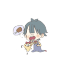 のきくんと鶏肉ちゃん 1（個別スタンプ：1）