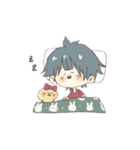 のきくんと鶏肉ちゃん 1（個別スタンプ：3）
