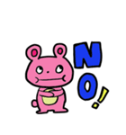 うさぎとくまの夫婦 日常会話編 1（個別スタンプ：9）