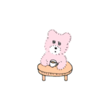 ふわくま～うさぎと小鳥となかよし編～（個別スタンプ：16）