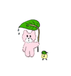ふわくま～うさぎと小鳥となかよし編～（個別スタンプ：31）