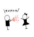 謎のキャラクターコロマル（個別スタンプ：5）