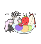フルーツ＆スイーツ詰め詰めフレンズ（個別スタンプ：4）