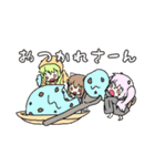 フルーツ＆スイーツ詰め詰めフレンズ（個別スタンプ：16）