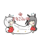 フルーツ＆スイーツ詰め詰めフレンズ（個別スタンプ：26）
