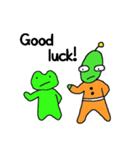 宇宙人とかえるくん（個別スタンプ：8）
