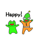 宇宙人とかえるくん（個別スタンプ：16）