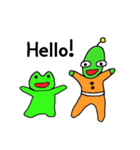 宇宙人とかえるくん（個別スタンプ：20）