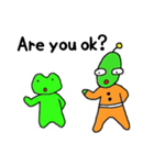 宇宙人とかえるくん（個別スタンプ：21）