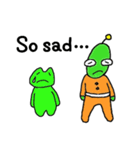 宇宙人とかえるくん（個別スタンプ：22）