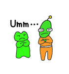宇宙人とかえるくん（個別スタンプ：25）