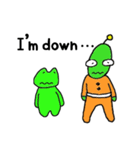 宇宙人とかえるくん（個別スタンプ：32）