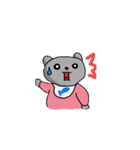 ピンクのコネコ（個別スタンプ：3）