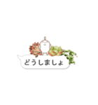 多肉スタンプ 日常会話（個別スタンプ：25）