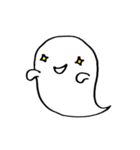 オバケくん。（個別スタンプ：2）