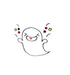 オバケくん。（個別スタンプ：7）