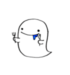 オバケくん。（個別スタンプ：11）