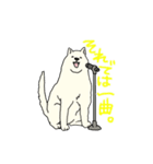 秋田犬のシロチャン（個別スタンプ：15）