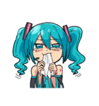元気っ子初音ミクさん 感情編（個別スタンプ：2）