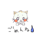 手書きにゃんこ♪（個別スタンプ：3）