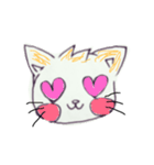 手書きにゃんこ♪（個別スタンプ：9）