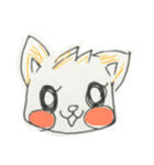手書きにゃんこ♪（個別スタンプ：12）