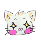 手書きにゃんこ♪（個別スタンプ：15）