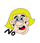 yellow-girl（個別スタンプ：8）