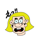 yellow-girl（個別スタンプ：14）