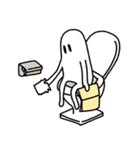 あしあるおばけ（個別スタンプ：10）