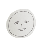 返信に困ったときに使う顔（個別スタンプ：1）
