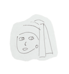 返信に困ったときに使う顔（個別スタンプ：8）