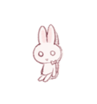 虚無を伝えたい時のうさぎ（個別スタンプ：13）