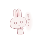 虚無を伝えたい時のうさぎ（個別スタンプ：15）