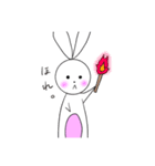 うさ子ちゃん〜冬〜（個別スタンプ：4）