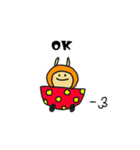 かわいい「うさずきん」のスタンプ集（個別スタンプ：2）