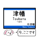 石川 七尾線 今この駅だよ！タレミー（個別スタンプ：1）