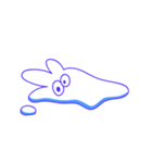 感情の起伏が激しいうさちゃん（個別スタンプ：9）