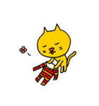 黄色い猫たち（個別スタンプ：12）