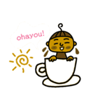 マハメルコーヒースタンプ byぴーなっつ（個別スタンプ：1）
