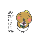 おやじ鳥（個別スタンプ：8）