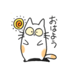 メタボな猫のスタンプ（個別スタンプ：1）