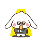 垂れ耳うさぎほっぺちゃんの日常スタンプ（個別スタンプ：14）
