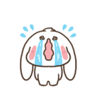 垂れ耳うさぎほっぺちゃんの日常スタンプ（個別スタンプ：37）